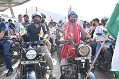 Kishan Reddy Hosts Tiranga Rally With VP, Six Union Ministers