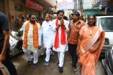 Kishan Reddy Inspects Samsheerbagh Community Hall in Hyderabad