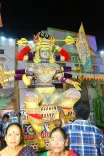 Kishan Reddy Joins 72-Foot Bathukamma Celebration with Governor