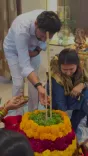 Kishan Reddy joins Bathukamma puja at Hyderabad residence
