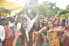 Kishan Reddy joins Bonalu celebrations at Telangana Bhavan, Delhi