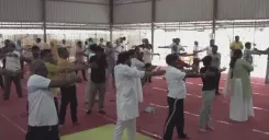 Kishan Reddy joins IDY 2026 Yoga event in Chennai