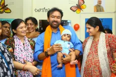 Kishan Reddy joins nutrition awareness drive at Anganwadi event