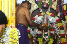 Kishan Reddy offers prayers at Khairatabad's seven temples on Bonalu