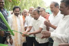 Kishan Reddy Opens Open Gym at Indira Park, Hyderabad