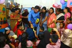 Kishan Reddy Reviews Anganwadi Centre in Secunderabad