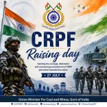 Kishan Reddy Salutes CRPF on 88th Raising Day