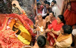 Kishan Reddy Visits Kalighat Temple, Prays for Nation's Well-Being