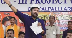 Kishan Reddy Visits KTK-8 Coal Mine in Telangana