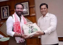 Kishan Reddy Wishes Sonowal on Birthday, Hails Maritime Push
