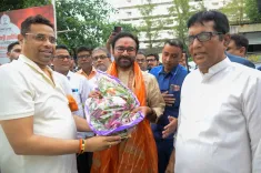 Kishan Reddy Wraps Bengal Tour at BJP State Office