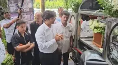 कोलकाता : ओलंपिक पदक विजेता वेस पेस को दी गई श्रद्धांजलि