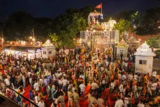 Krishna Janmashtami 2026: Mathura flooded with devotees as rain adds to festive fervour
