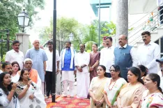 Karnataka BJP marks 80th I-Day; Narayanaswamy hails India as global power under Modi