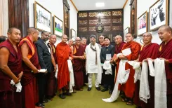Buddhist monks urge Karnataka CM Shivakumar to shift BDC to Minority Welfare Dept
