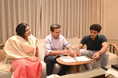 KTR fills SIR enumeration form, urges BRS workers to help voters