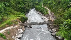 बीआरओ ने अरुणाचल के हुरी गांव में 200 फीट लंबा बेली ब्रिज बनाकर बाढ़ के बाद बहाल किया संपर्क