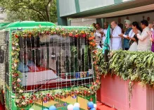 Delhi Ridge restoration: L-G Sandhu, Amit Shah launch 1 crore sapling drive, flag off 11 e-buses