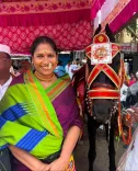 Chhaya Kadam walks 20 km barefoot in Maharashtra's Wari pilgrimage