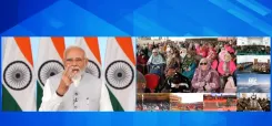 लद्दाख को ₹3,350 करोड़ की विकास सौगात, PM मोदी ने किया 5 परियोजनाओं का उद्घाटन
