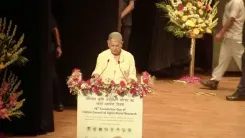 Lalan Singh addresses ICAR 98th Foundation Day at Pusa