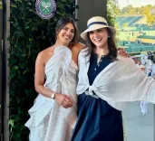 Priyanka Chopra, Lara Dutta reunite at Wimbledon after 26 years