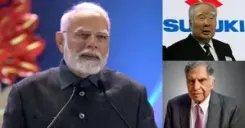 Legacy of Ratan Tata and Osamu Suzuki will inspire mobility sector: PM Modi