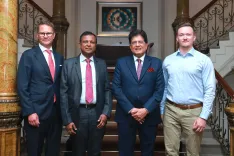 Piyush Goyal pitches Make in India to Nokia, KONE in Helsinki