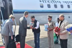 Liechtenstein Prince Alois arrives in Gujarat on India state visit
