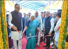 राज्यपाल आनंदीबेन पटेल ने लोहिया संस्थान में पीआरए भवन का शिलान्यास किया