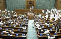 Lok Sabha adjourned till 2 pm for third day as Opposition sloganeering disrupts Question Hour