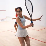 London Squash Classic: Anahat, Ramit reach pre-quarters with straight wins