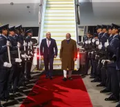 PM Modi arrives in Auckland for first India-NZ PM visit in 40 years