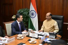 Lok Sabha Speaker Birla, Uzbekistan FM Saidov meet to strengthen parliamentary ties