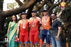 How did Luke Mudgway achieve glory at the Pune Grand Tour 2026?