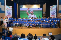 How Did M3M Foundation and Kreeda Bharati Honor the Indian Team for the Asian Youth Games?