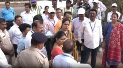 मुंबई मेयर रितु तावड़े ने नालों का निरीक्षण किया, 3,364 मीट्रिक टन लक्ष्य के मुकाबले 869 टन काम पर जताई नाराजगी