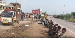 दतिया में 12 घंटे बाद चक्काजाम खत्म, पथराव में एएसपी समेत कई पुलिस अधिकारी घायल