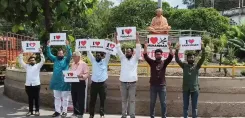 क्या लातूर से एकता की आवाज उठी है? "आई लव इंडिया" के साथ सभी धर्मों को दिया गया सम्मान