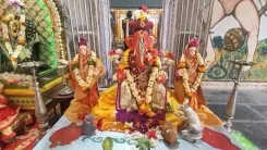 नागपुर के सीनियर भोंसला पैलेस में 297वां महालक्ष्मी उत्सव, गणपति की प्रतिमा आकर्षण का केंद्र 