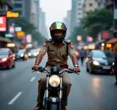 महाराष्ट्र पुलिस के लिए भी अब हेलमेट पहनना अनिवार्य, डीजीपी ने जारी किया आदेश