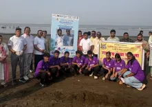 राजोडी बीच पर मेगा सफाई अभियान: 2,000 स्वयंसेवकों ने 2 किमी क्षेत्र से हटाया 15 टन कचरा