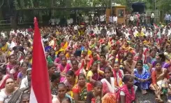 क्या महाराष्ट्र के शहापुर में आदिवासी समाज की मांगों के लिए श्रमजीवी संगठन का प्रदर्शन हुआ?