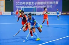 महिला एशिया कप हॉकी : भारतीय टीम ने सुपर 4 में कोरिया को 4-2 से हराया 