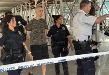NYC stabbing near synagogue: Man yelling 'Allahu Akbar' wounds two