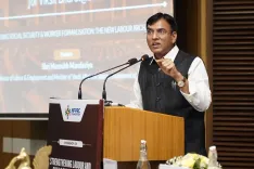 Mandaviya Addresses MPs, MLAs on Labour Reform at NFPRC Workshop