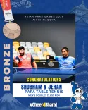Mandaviya hails India's historic Para TT bronze at Asian Para Games