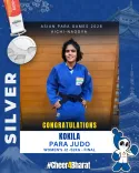 Mandaviya hails Kokila's silver in Women's Para-Judo J2 -52kg