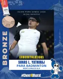 Mandaviya Hails Suhas Yathiraj's Bronze at Asian Para Games 2026