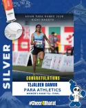 Mandaviya hails Tejalben Damor's Silver in 400m T12 at Asian Para Games